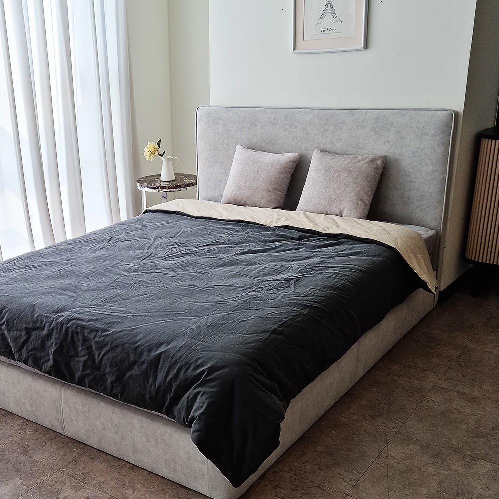 엘론 맞춤 주문제작 공간활용 패브릭 침대헤드보드 싱글 1000