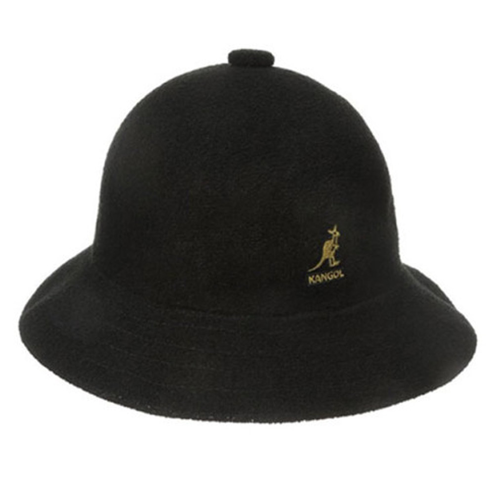 캉골 버뮤다 사파리 벙거지 모자 블랙/골드 Kangol 0397 - 상품 이미지