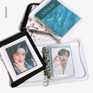 다니샵 3공 지퍼 포카바인더 프리미엄 사이즈업 미니 투명 포토카드 앨범 ... 실사용 후기 | 효과 있을까? - 상품 이미지 2