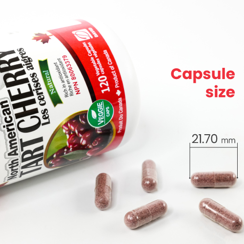 뉴트리돔 북미산 천연 타트체리 10배 고농축 1000mg 120캡슐 - 상세 이미지 5