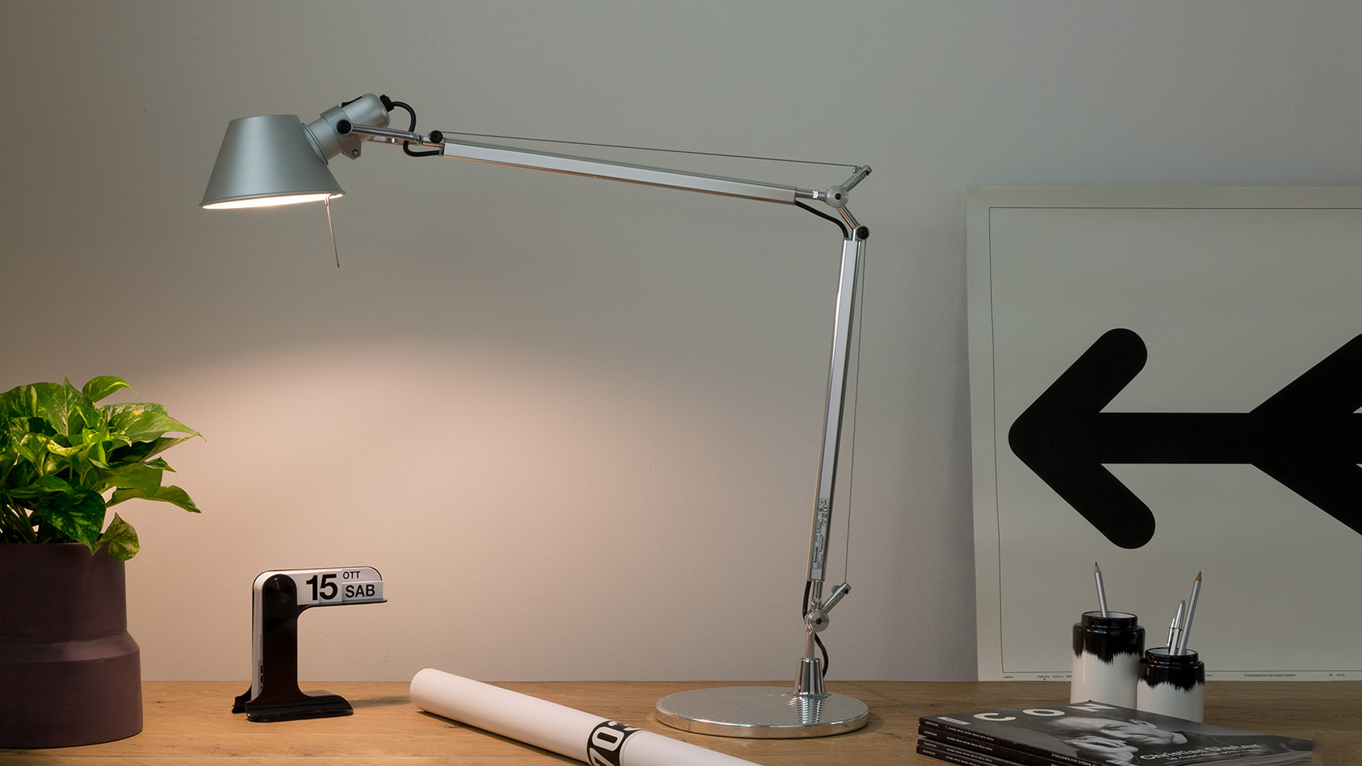 아르떼미데 Artemide 톨로메오 타볼로 Tolomeo mini Tavolo Table Lamp - 상세 이미지 2