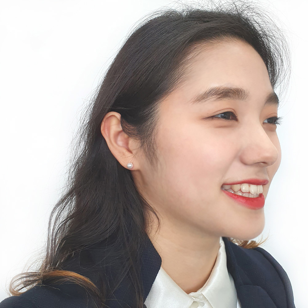 야랑쥬얼리 925실버 Cap 진주 스터드 귀걸이 - 상세 이미지 3
