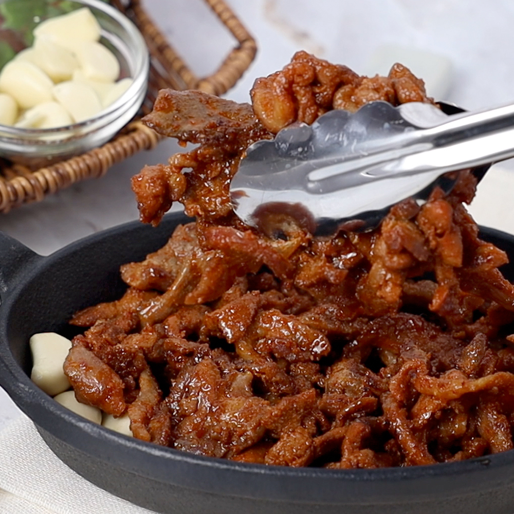 더오담 고추장양념 오리불고기 200g 6팩 무항생제 오리주물럭 오리고기 - 상세 이미지 5