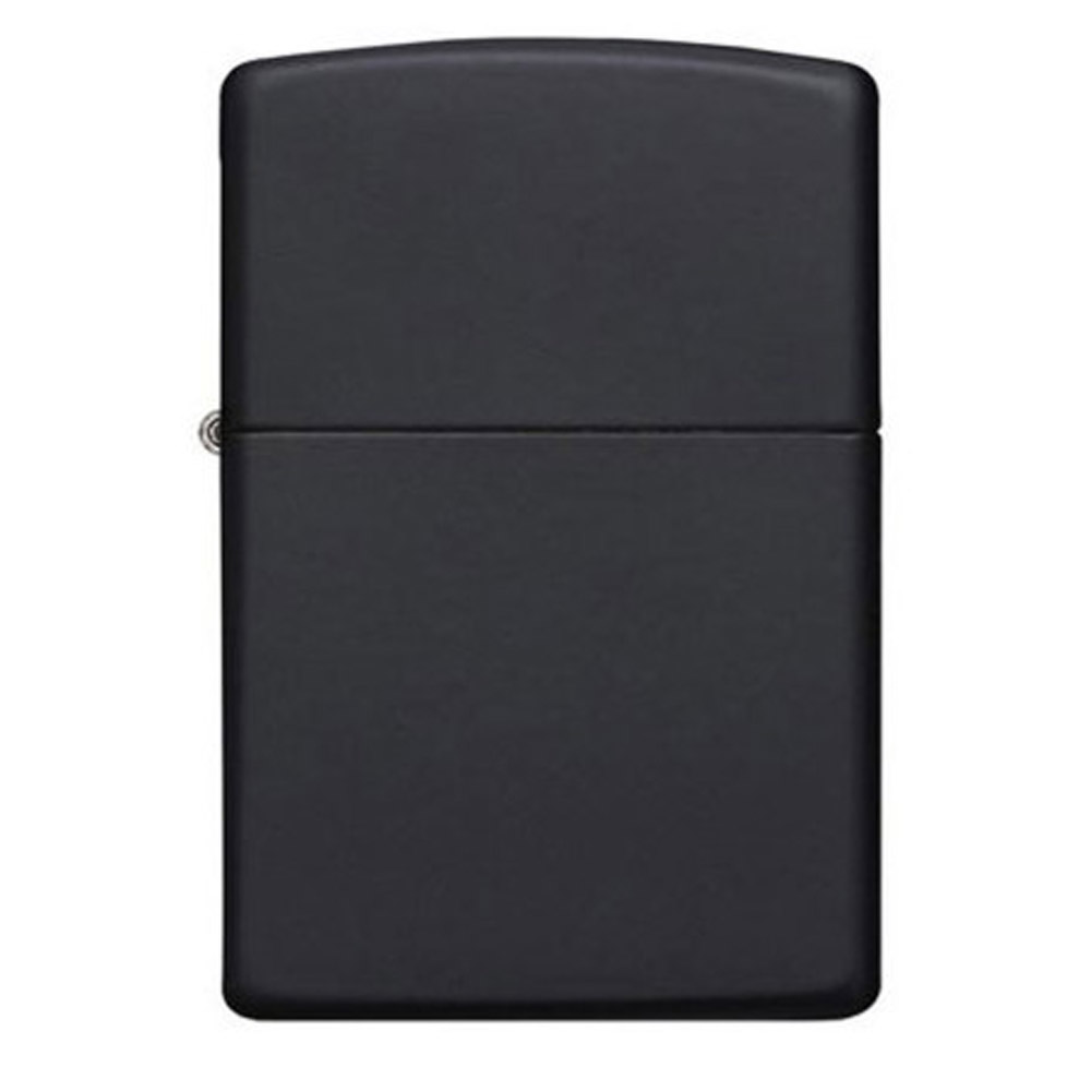 지포 클래식 매트 블랙 라이터 Zippo 218 - 상품 이미지