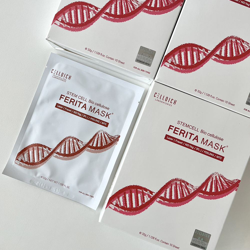셀디치 스템셀 페리타 마스크 1box(10ea) + 샘플증정 - 상세 이미지 4