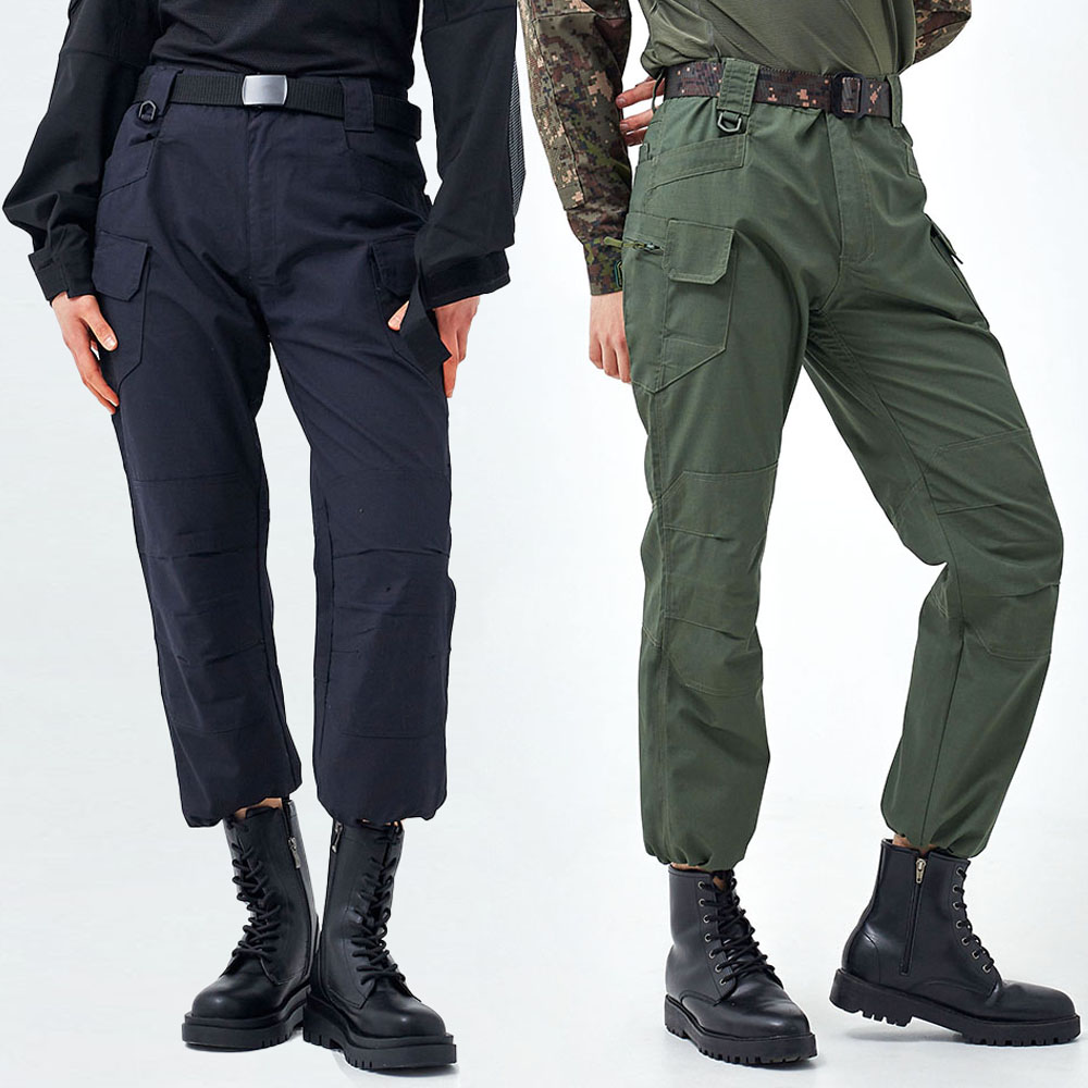 밀리터리 전술 택티컬 바지 전술바지 군인 군대 간부 카고 건빵 카모 작업복 - 상품 이미지