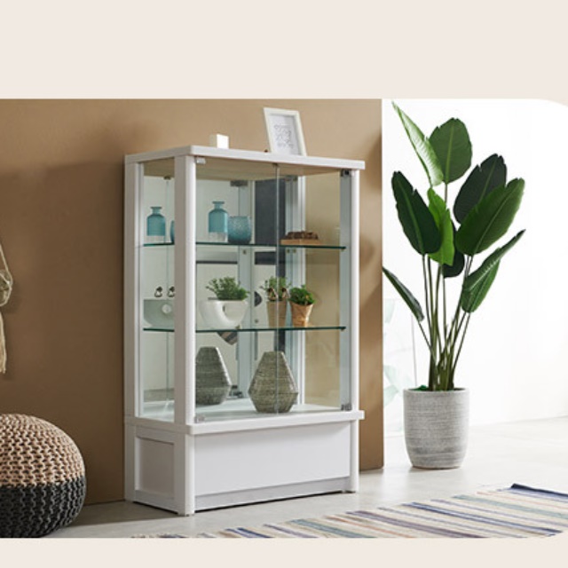 엔틱 유리 장식장 800 트로피 진열장 수석장식장 상패진열장