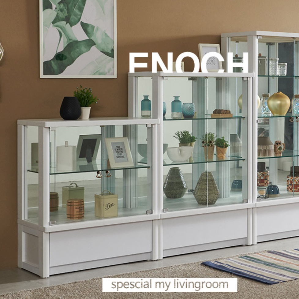 엔틱 유리 장식장 800 트로피 진열장 수석장식장 상패진열장