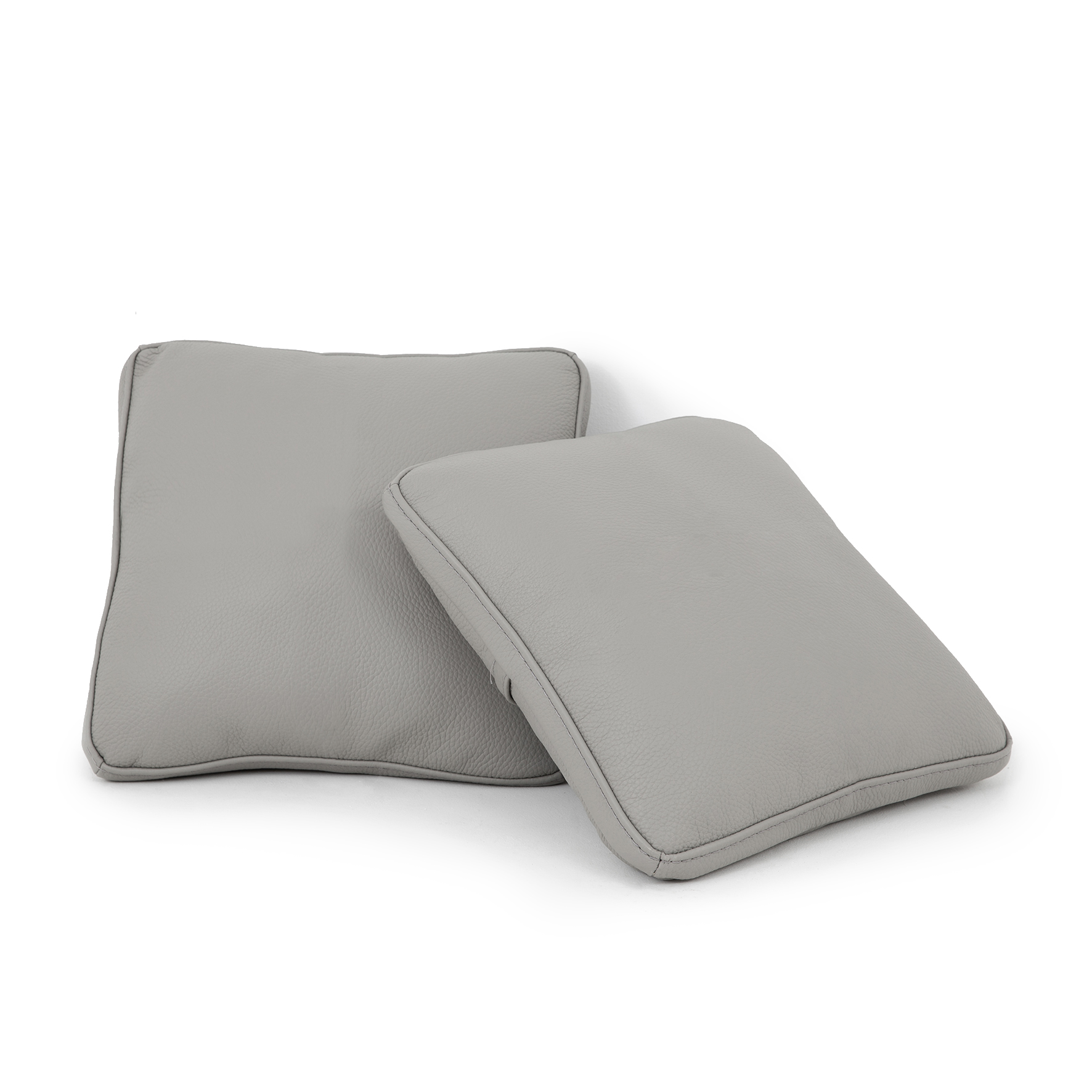 가죽 쿠션 2개 풀그레인 슈렁큰 에닐린 애닐린 세미에닐린 소가죽 쇼파 텐더 사각 소파베개