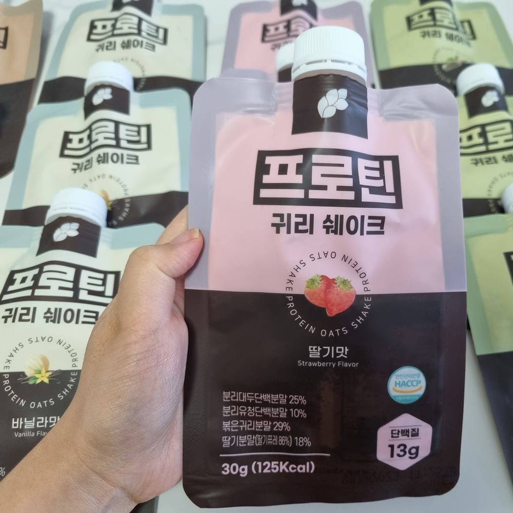 식사대용 프로틴 단백질 맛있는 쉐이크 귀리 아침 저녁 포만감 간식 - 상세 이미지 5