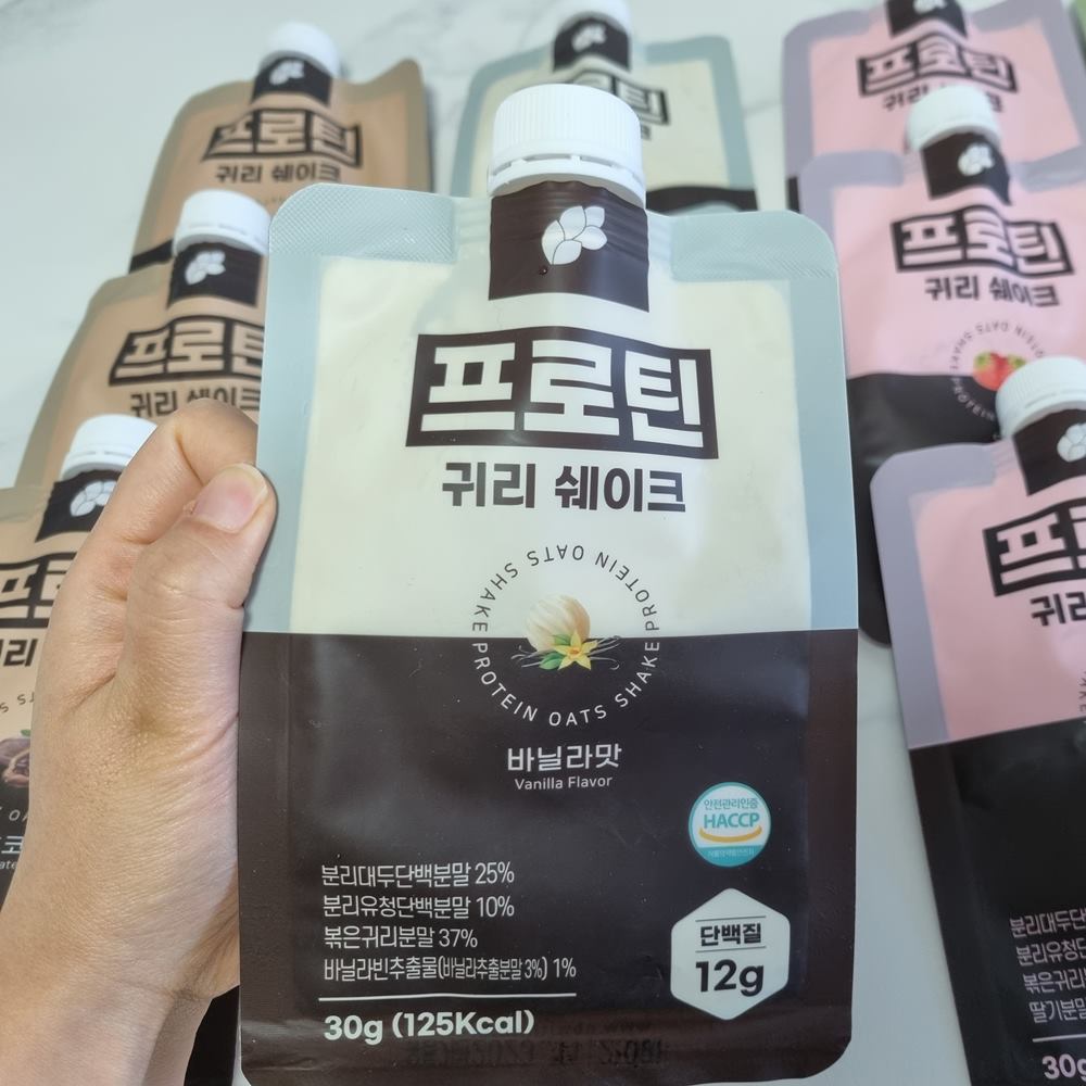 식사대용 프로틴 단백질 맛있는 쉐이크 귀리 아침 저녁 포만감 간식 - 상세 이미지 4