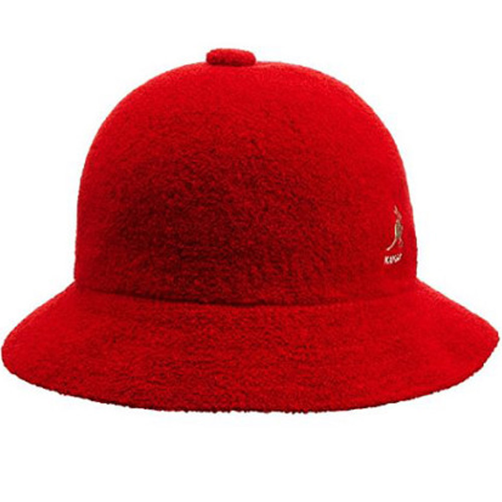 캉골 버뮤다 사파리 벙거지 모자 레드 스칼렛 Kangol 0397 - 상품 이미지