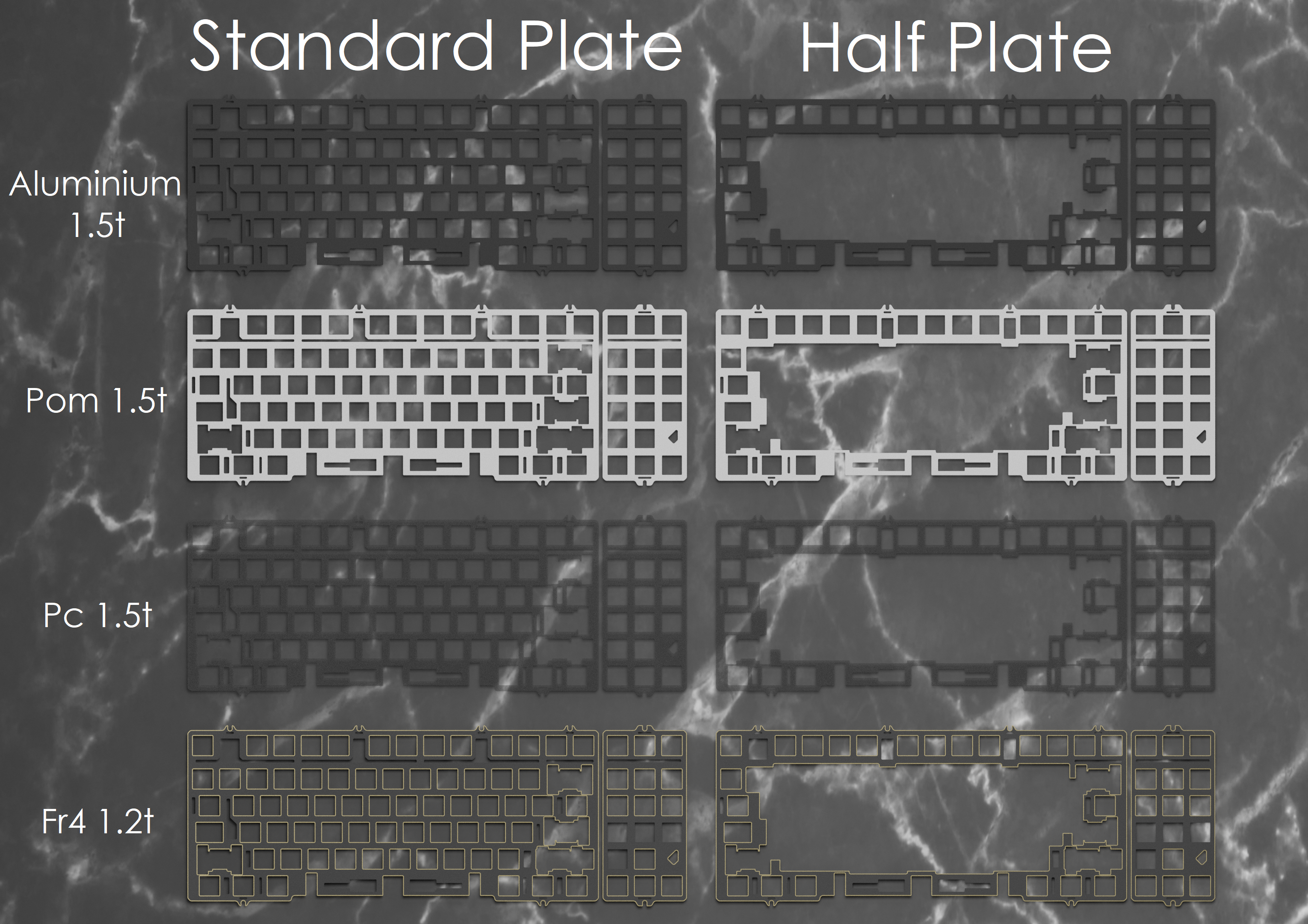 Glare TKL Barebone Kit - GEONWORKS
