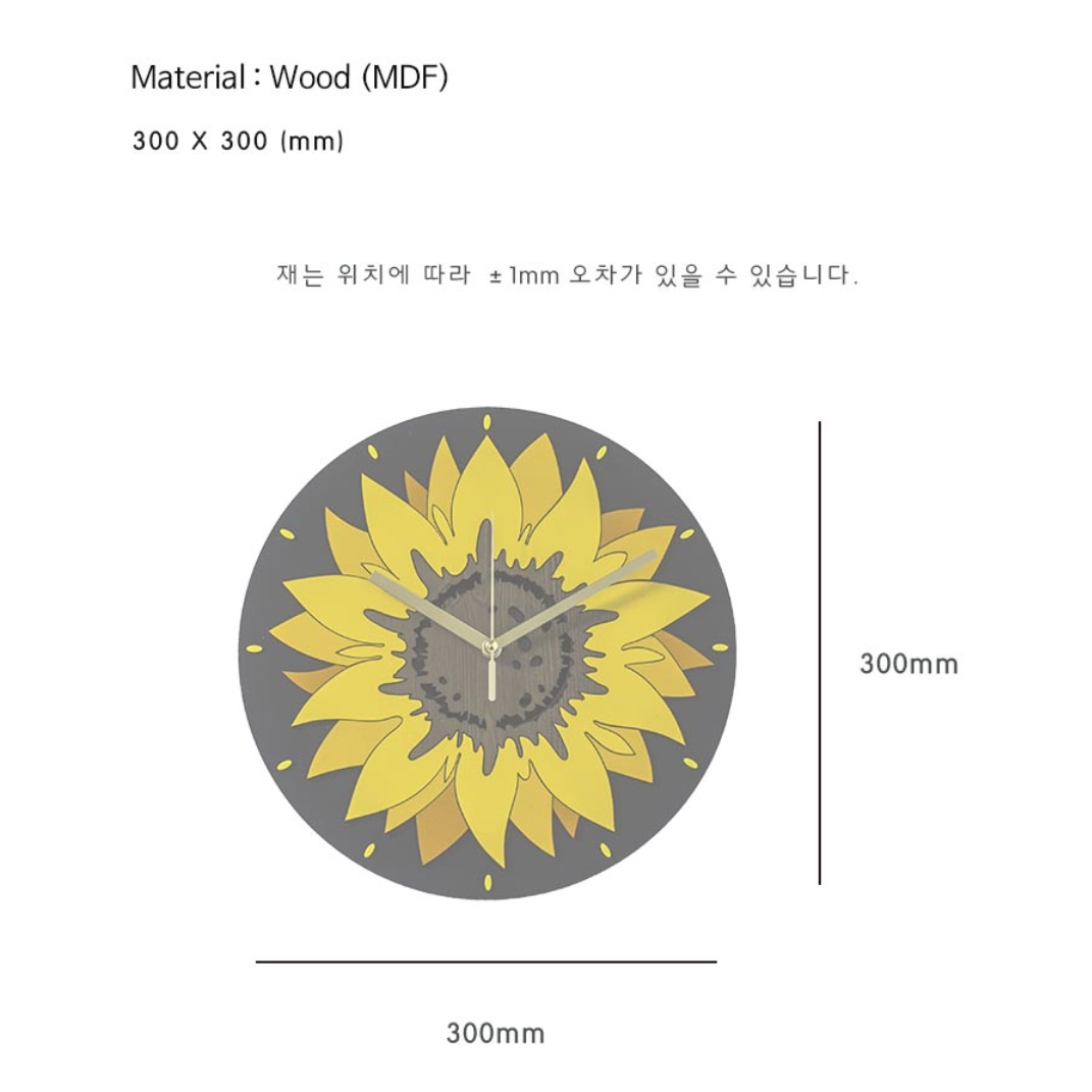 벽걸이 금전수 시계 개업 선물 시계 사무실용 업소용 개업식 시계 - 상세 이미지 2