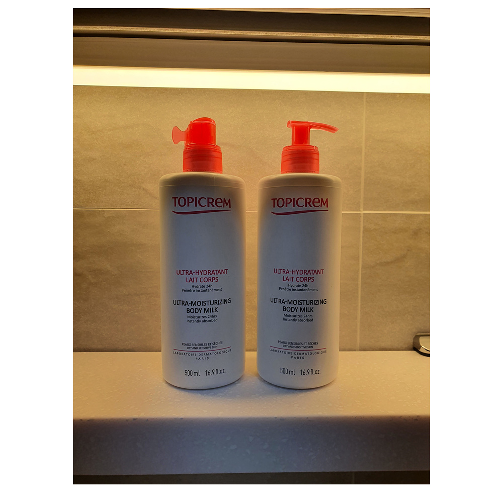 TOPICREM 토피크렘 고보습 민감 및 건성 피부 향좋은 바디로션 500ml 2팩 - 상세 이미지 4