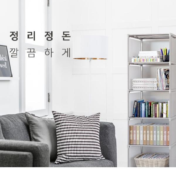 5단 원룸수납장 베란다창고장 조립식수납장 간이수납장 이미지 2