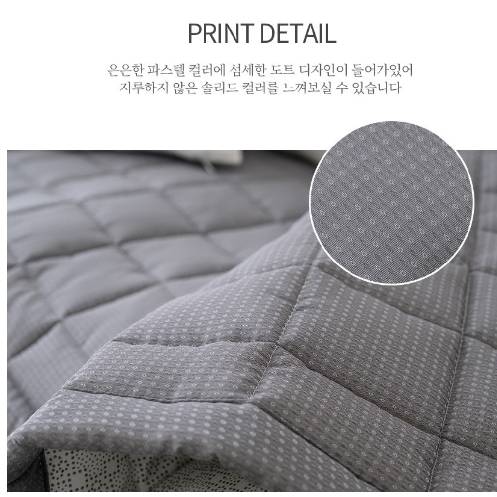 여름용 소파패드 돌쇼파 패드 토퍼 리클라이너 소파 커버 천 시어서커 냉감 풍기 인견 흙