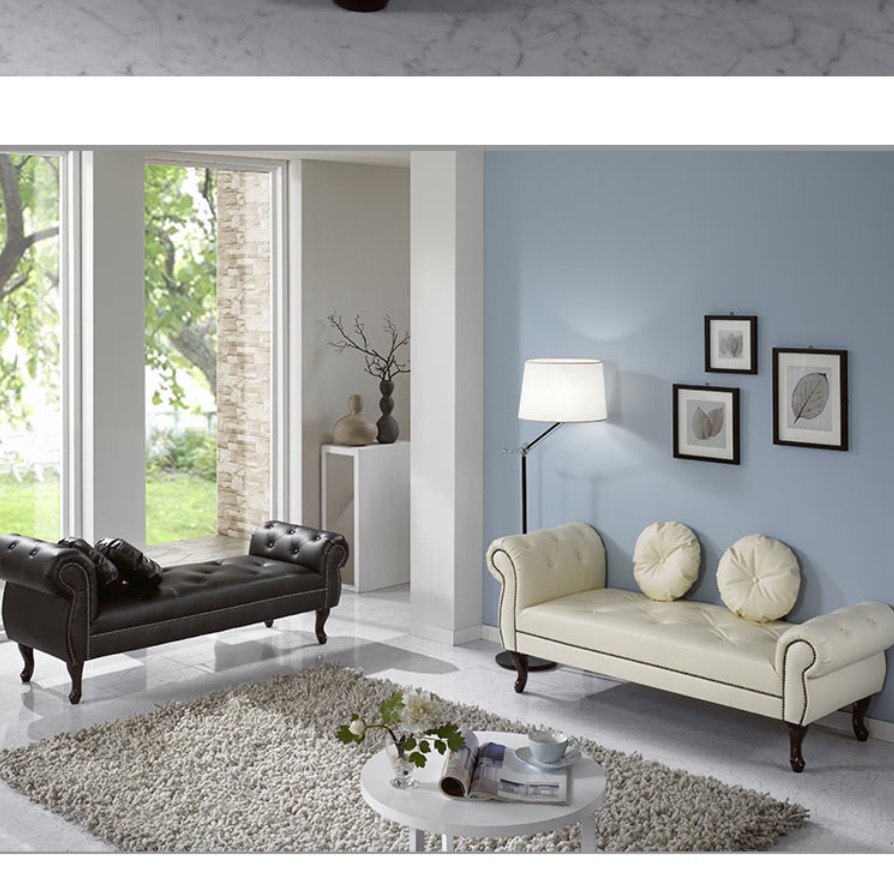 등받이 없는 쇼파 미용실 대기실 소파 실내 벤치 벤치형 소파