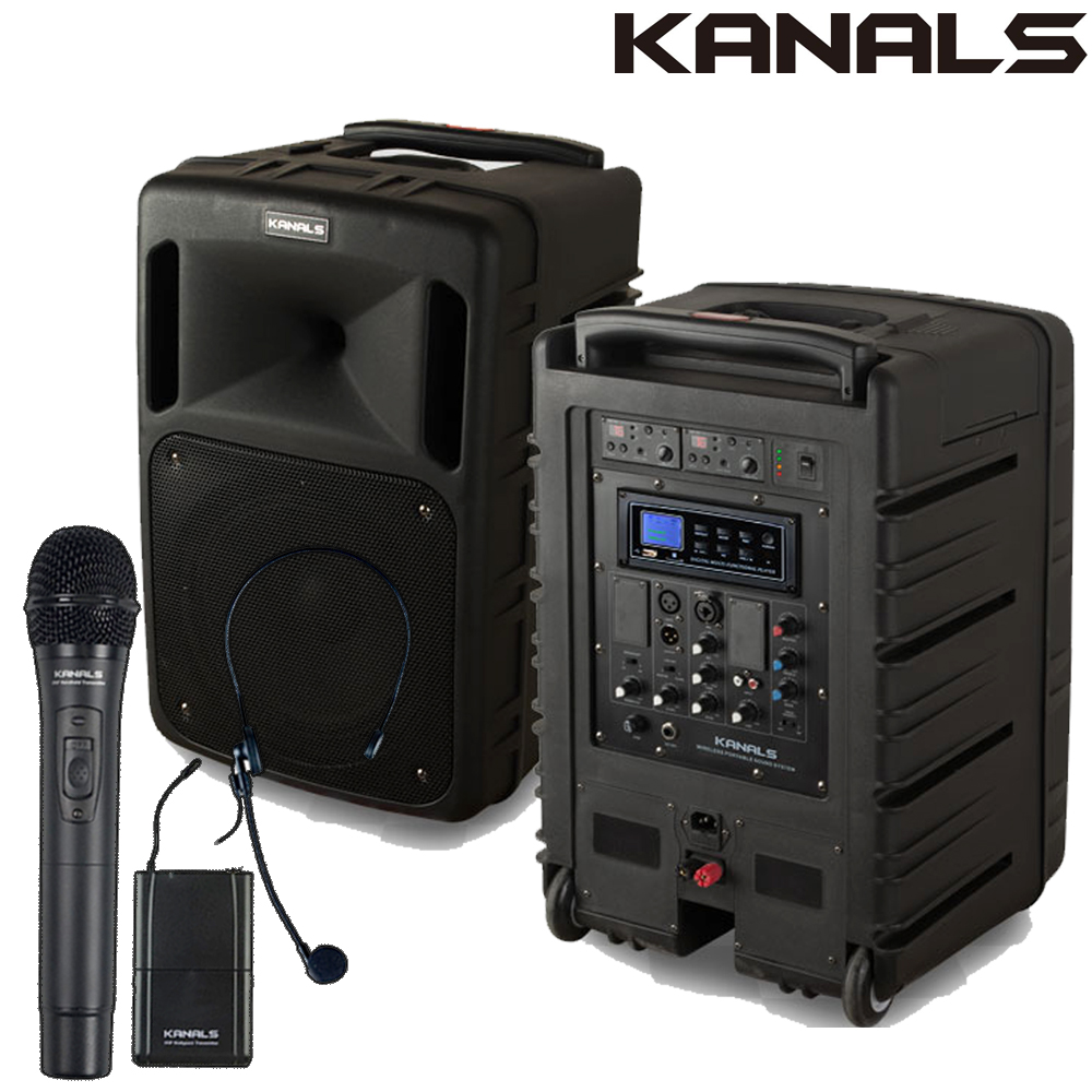 카날스 BK-882N BK882N 이동식앰프 스피커 마이크 충전식 행사용 야외용앰프