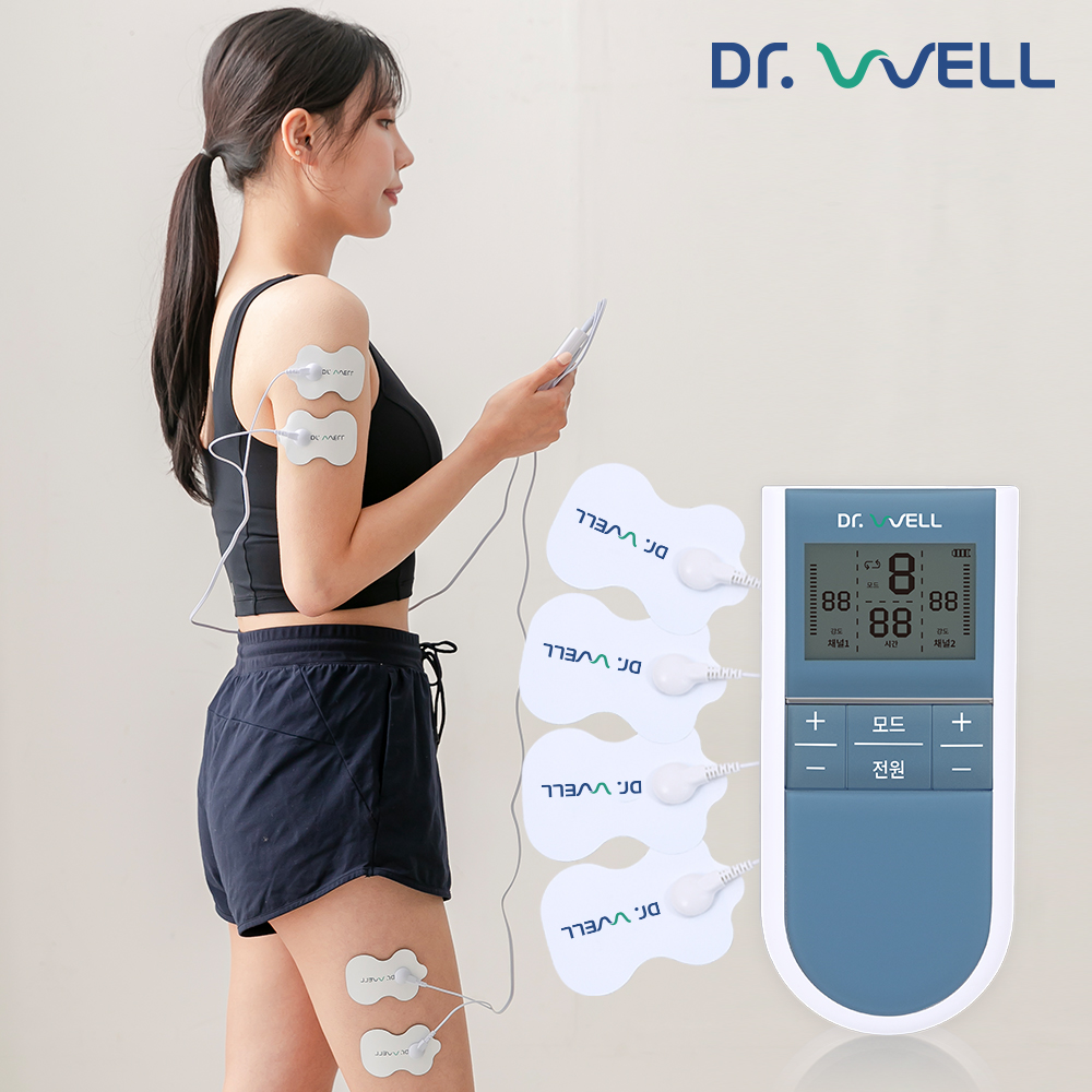 닥터웰 EMS 듀얼 저주파 마사지기 DR-470 (2채널 4패드) - 상세 이미지 5