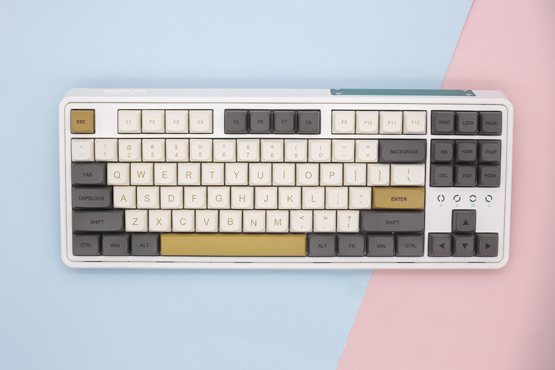 기계식 키보드 키캡 추천 모카 XDA PBT 키캡 한성 키보드