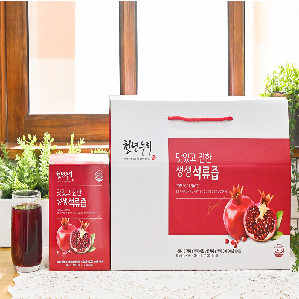 생생석류즙 80ml x 30포 - 상품 이미지