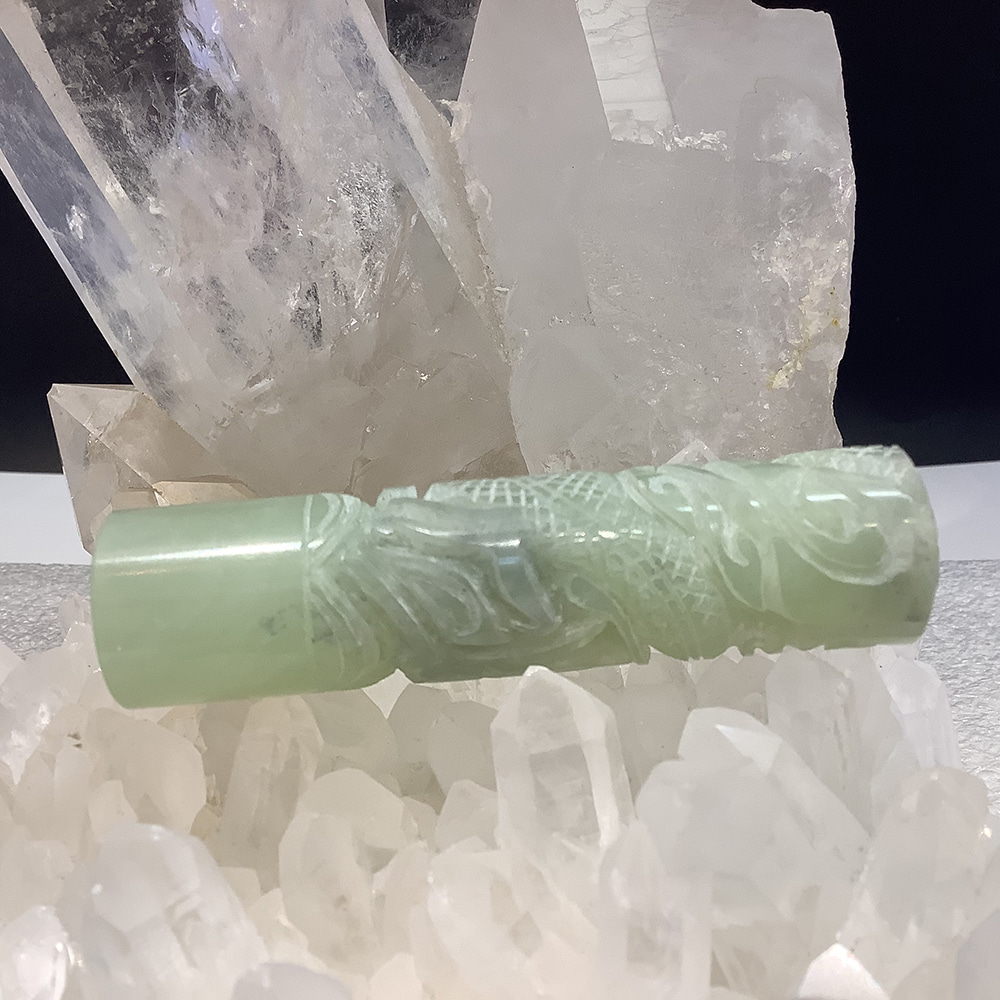 수정사 - 천연원석 옥 용조각 관상용 소장용 67g h8x2cm (1점) : 수정사 온라인몰