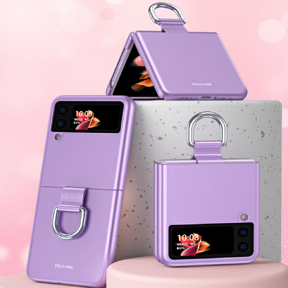 갤럭시 Z플립4 케이스 플립4 링 슬림 하드 커버 - 상품 이미지