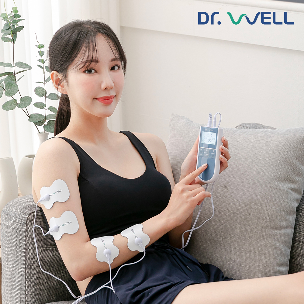 닥터웰 EMS 듀얼 저주파 마사지기 DR-470 (2채널 4패드) - 상세 이미지 4