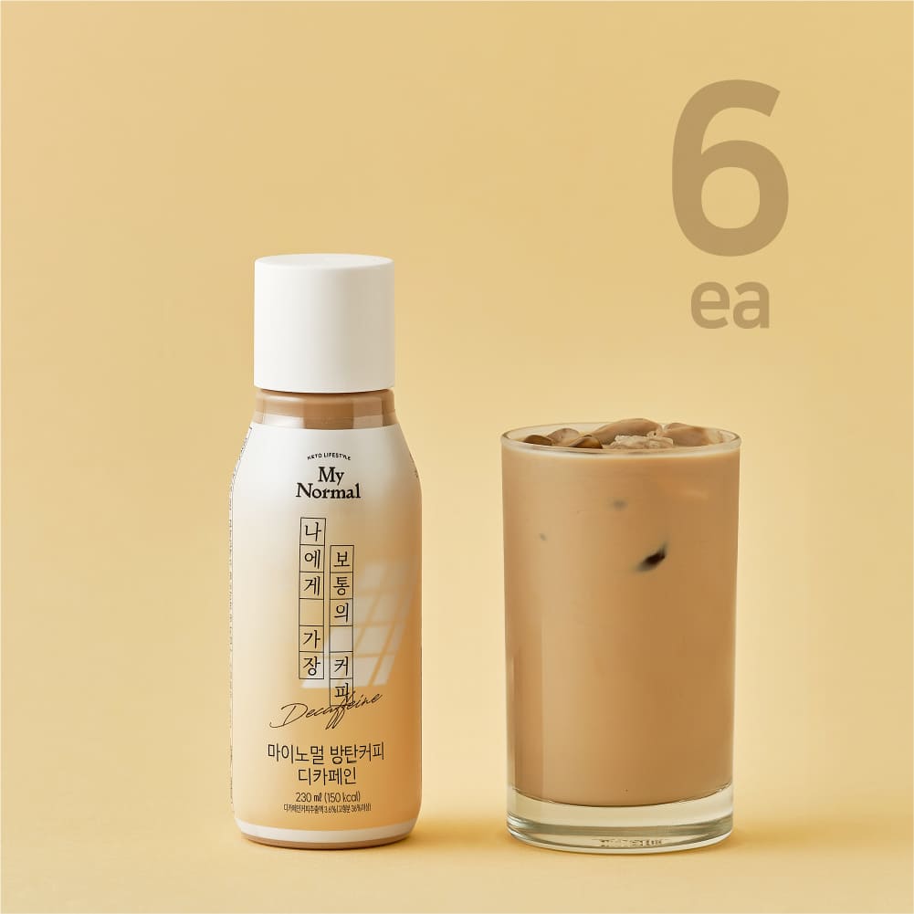마이노멀 방탄커피 오리지널 디카페인 230ml, 6개 이미지 1