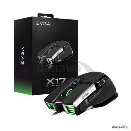 EVGA X17 게이밍 마우스 (블랙)
