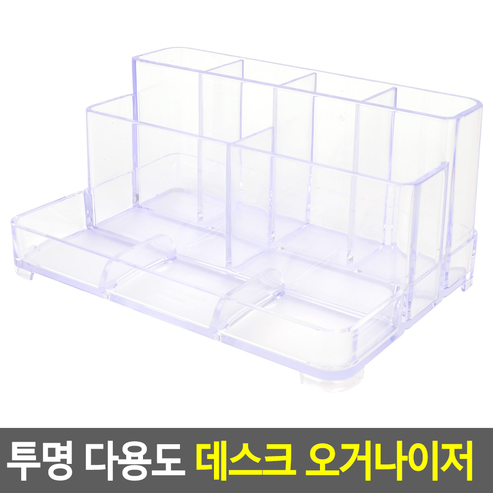 회사 책상꾸미기 사무실 필수템 데스크테리어 투명 - 상세 이미지 3