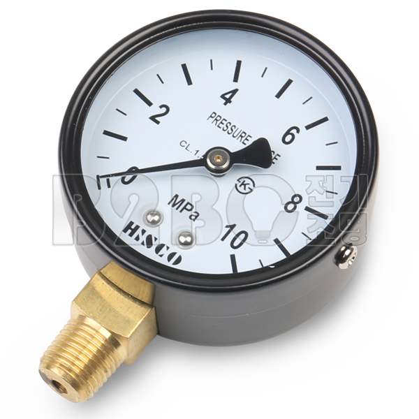 협성히스코 압력게이지 60파이 10MPa 100K A형 - 상세 이미지 3