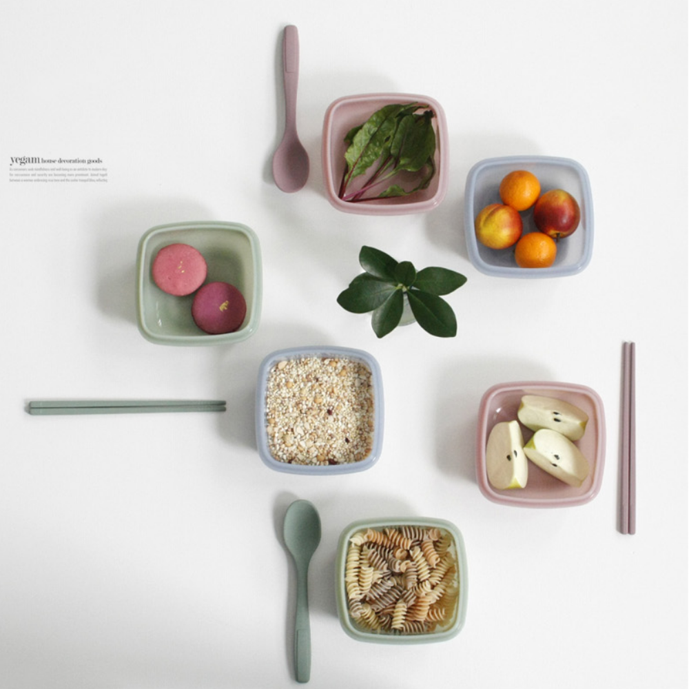 냉동밥 보관용기 실리콘 밀폐용기 이유식 밑반찬 도시락통 소분 밥팩 2P 370ml, 핑크, 1개 이미지 7