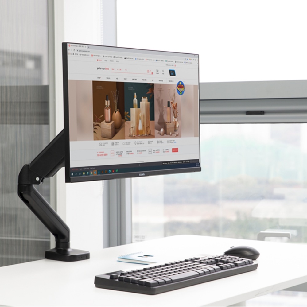 카멜 CA1 조립하기 편한 공간활용 싱글 모니터거치대 81cm (32인치) - 상세 이미지 2
