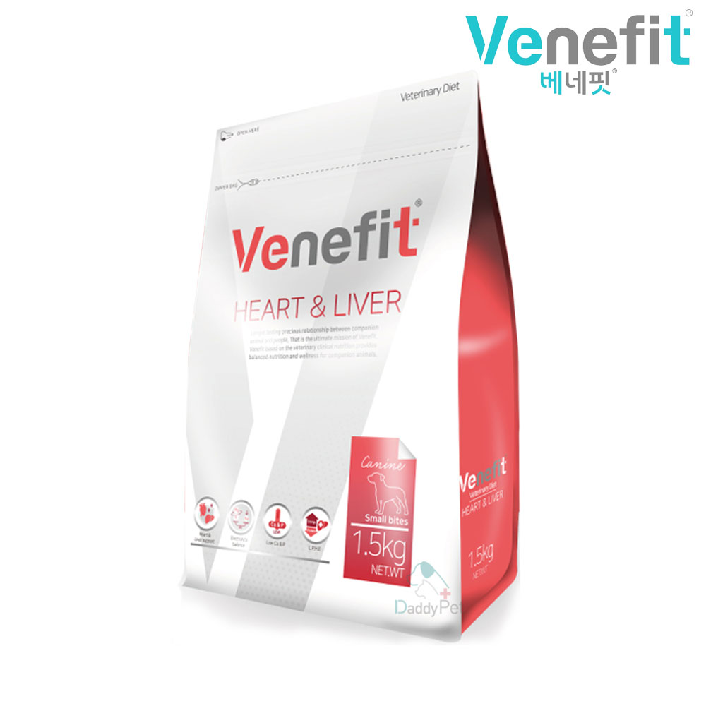 에스틴 베네핏 하트 리버 강아지 심장질환 간질환 관리 사료 1.5kg - 상품 이미지
