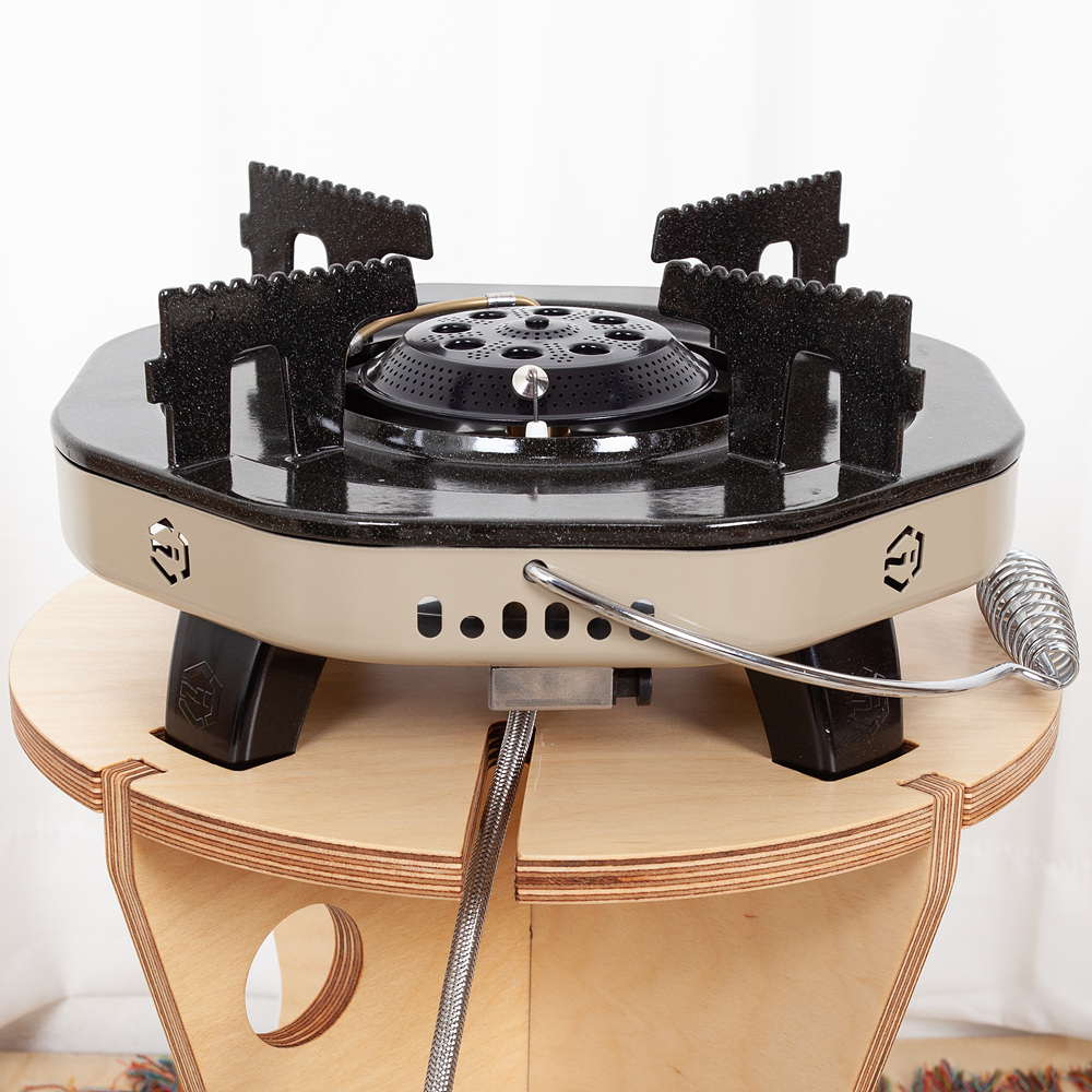 NIP 옥타곤 해바라기 버너 받침대 거치대 십자형