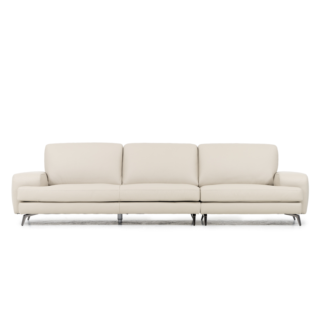 빌리 이태리 풀그레인 슈렁큰 전체 올가죽 천연 통가죽 4인용 쇼파 소파연구소