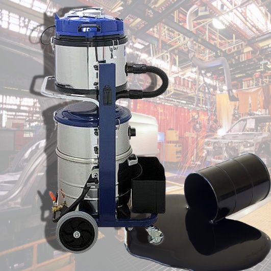 공장 청소기 공장용 청소기 산업용 오일용 기름 오일청소기 - 상품 이미지