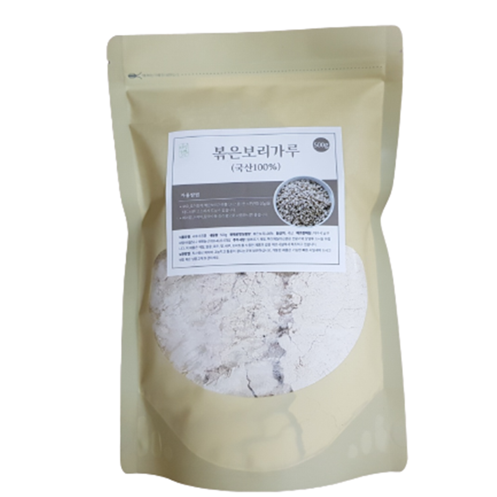 국산 볶은보리가루 분말 쉐이크 500g, 1개 - 상품 이미지