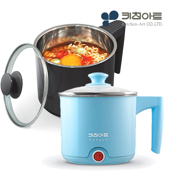 키친아트 전기 라면포트 여행용 멀티포트 쿠커 1L - 상품 이미지