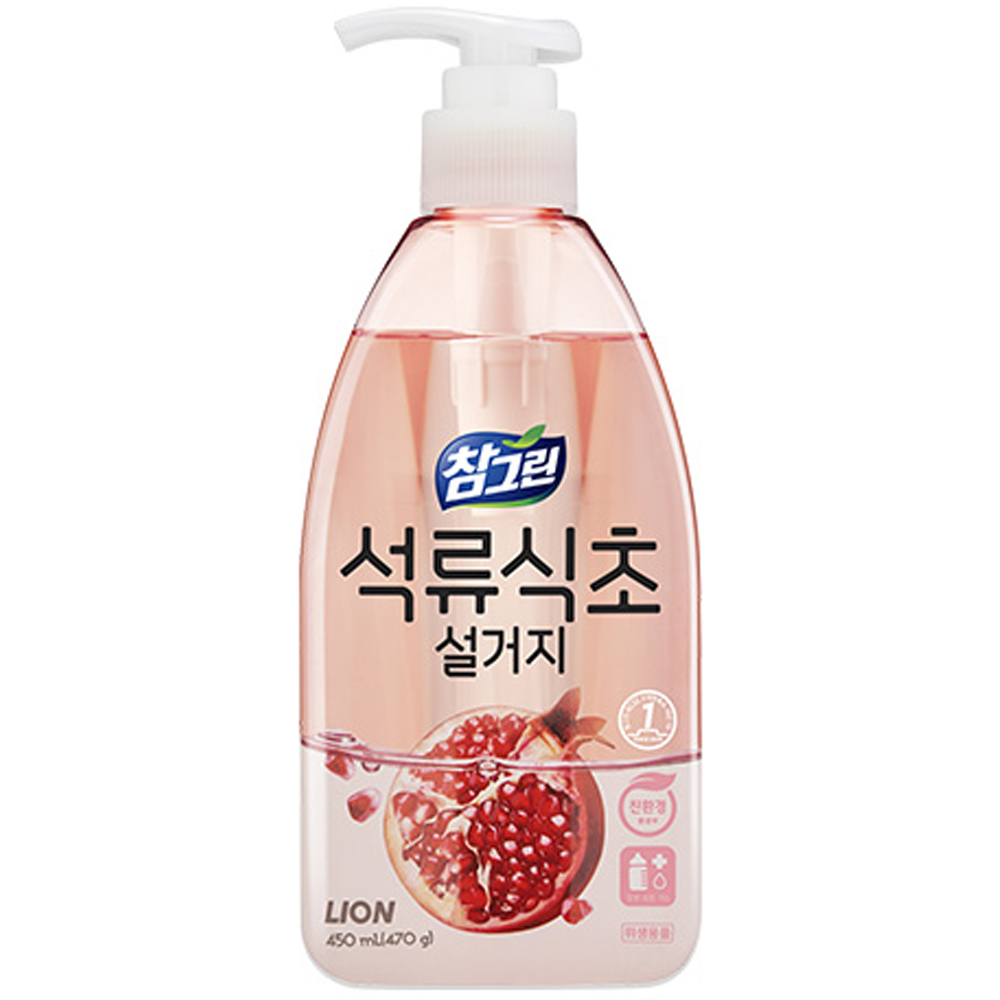 LO 참그린 석류식초 설거지 주방세제 470g 용기 - 상세 이미지 2