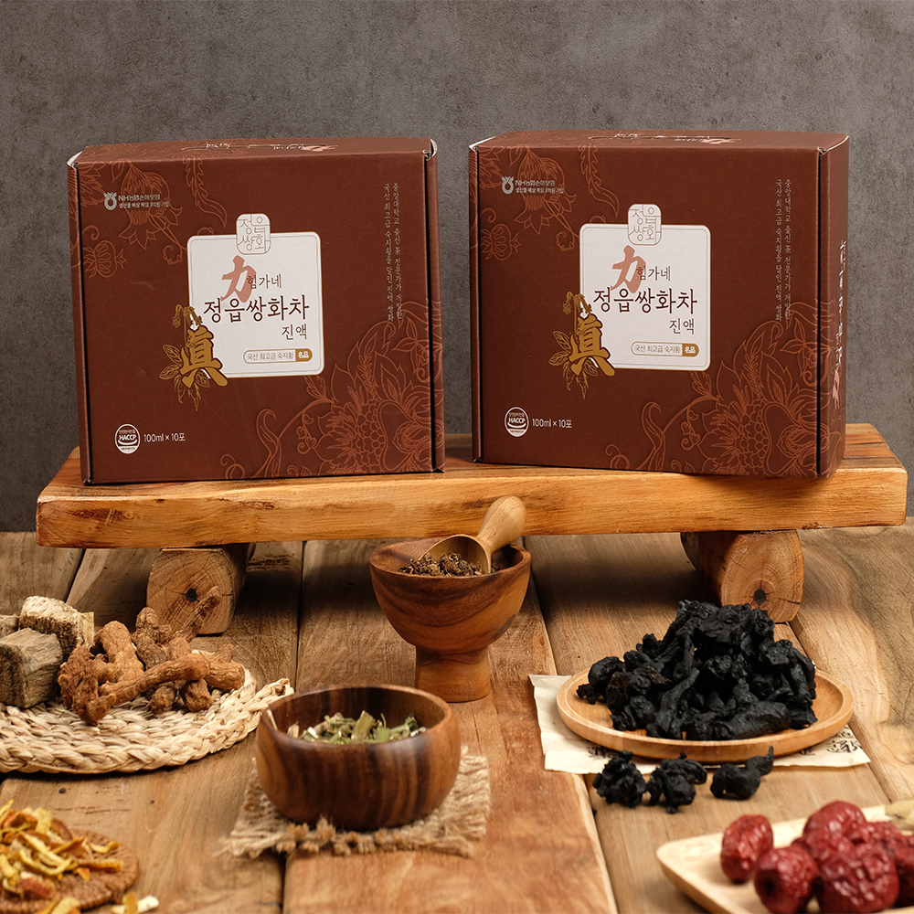 힘가네 정읍 쌍화차 진액 1박스(100ml x 10개입) 넘버 세븐(진한맛)