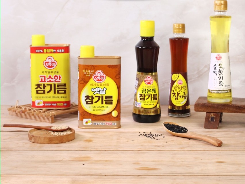 오뚜기 고소한 참기름 캔 500ml, 1개 - 상세 이미지 3