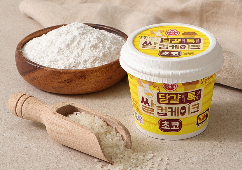 오뚜기 달걀하나톡넣는 쌀컵케이크 초코 60g - 상세 이미지 2