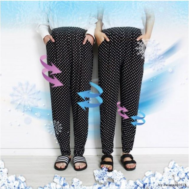 생산 냉감 바지 쿨 팬츠 여자 남자 - 상품 이미지