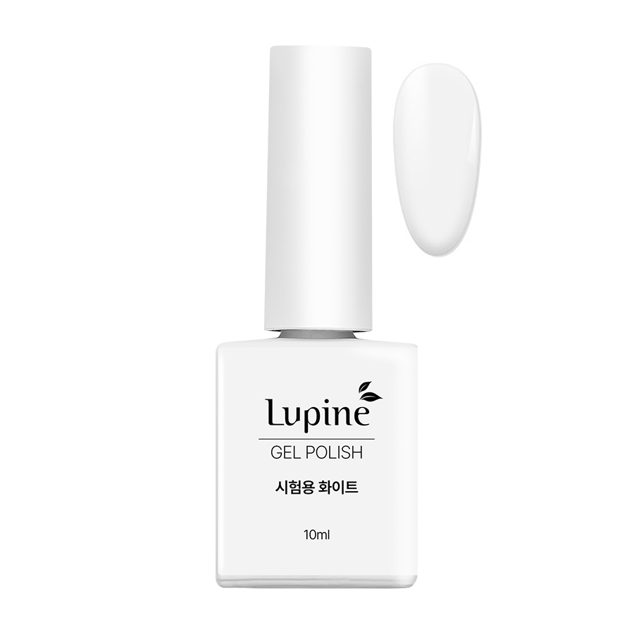 루핀젤 젤폴리쉬 10ml 시험용 화이트 - 상품 이미지