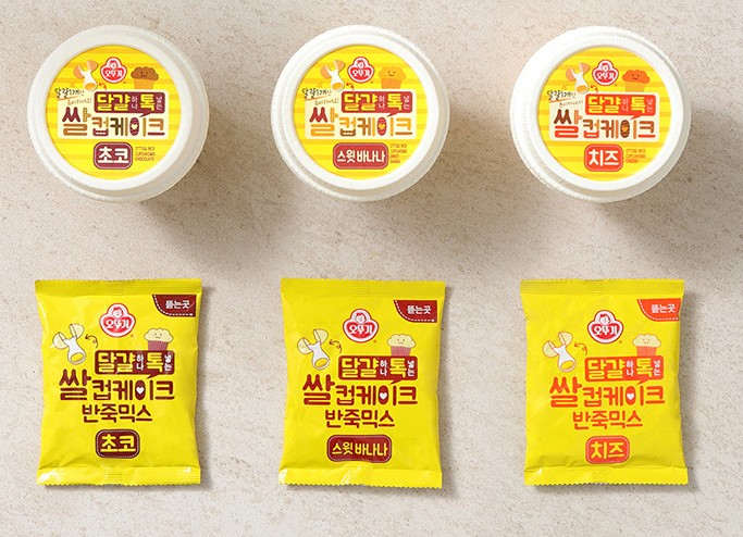 오뚜기 달걀하나톡넣는 쌀컵케이크 초코 60g - 상세 이미지 4