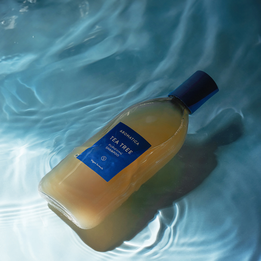 아로마티카 티트리 퓨리파잉 샴푸 400ML 비건 지성 두피 탈모 기능성 쿨샴푸 - 상세 이미지 3