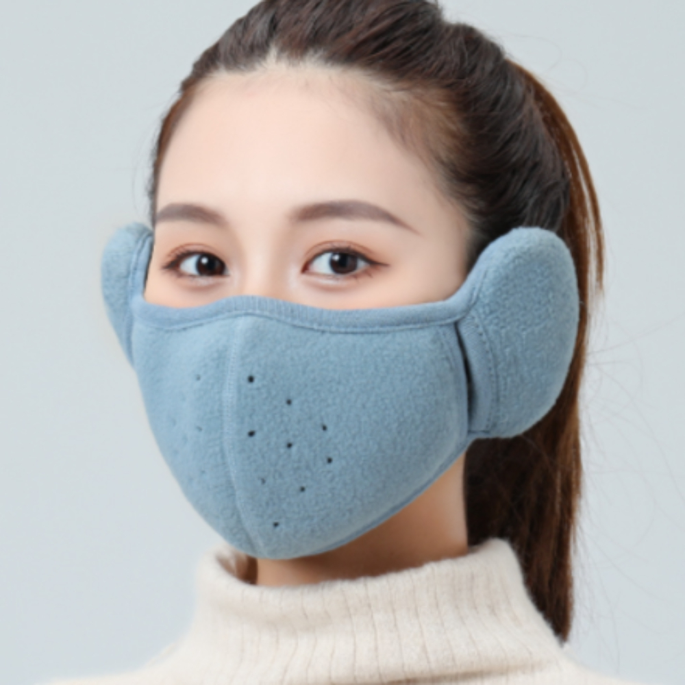 예쁜 귀마개 방한 마스크 골프 캠핑 등산 천 빨아쓰는 - 상품 이미지